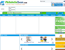 Tablet Screenshot of philateliczone.com